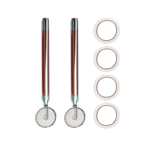 Vista 8 de Juego de 3 ruedas LED de diamantes de imitación para arte, suministros rápidos y eficientes para joyas 5D Nail Arts DIY Herramientas Accesorios