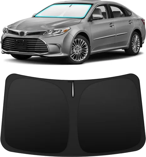 Vista 201 de INSAUTO Accesorios para parasol de parabrisas de ajuste personalizado para Acura RDX 2019-2026, parasol plegable para ventana delantera, reflector