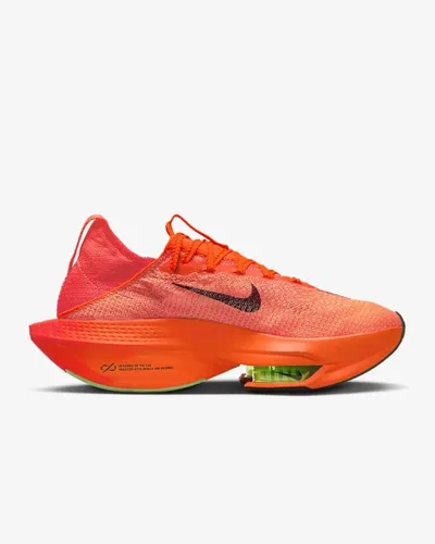 Vista 4 de Air Zoom AlphaFly Next% 2 para mujer, talla 6 de EE. UU., color naranja y negro, Total naranjanegro.