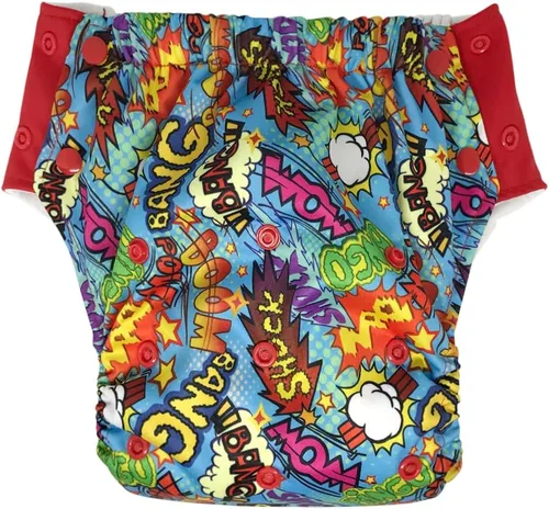 Vista 49 de EcoAble Pañal de entrenamiento reutilizable para ir al baño con inserto, pantalones de entrenamiento de tela diurna para niños pequeños y niños