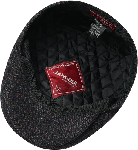 Vista 10 de Hombres Mezcla de Lana Ivy Newsboy Gorra Tweed Gatsby Cabbie Flat Hat