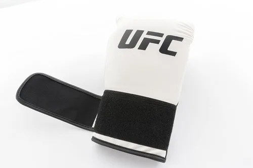 Vista 6 de UFC Youth PRO - Guantes de entrenamiento de fitness, 6 onzas, color blanco