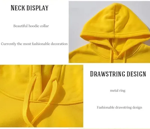 Vista 2 de Sudadera con capucha para hombres y mujeres con capucha