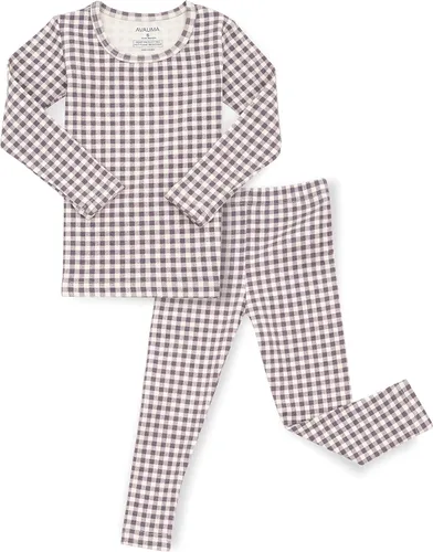 Vista 111 de AVAUMA Conjunto de pijama de algodón para bebés y niñas de 6 meses a 7 años