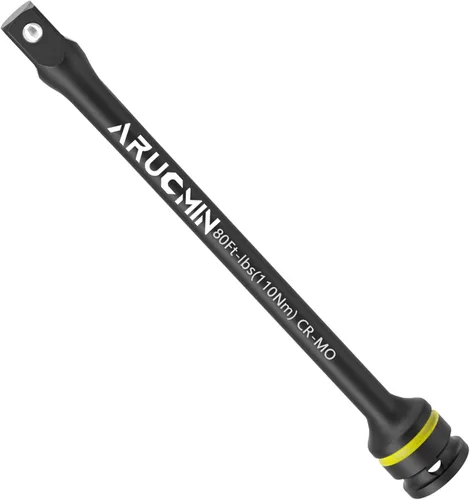 Vista 12 de Juego de Barras de Extensión Limitadoras de Par de 1/2 Pulgada, Juego de 5 Piezas de Varillas de Par para Tuercas con Varillas de Par Codificadas