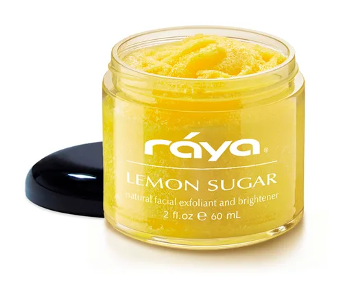 Vista 11 de RAYA Exfoliante facial de miel de almendra (106) Exfoliante facial natural para piel no manchada Pule, suaviza y crea una tez brillante