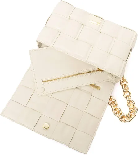 Vista 3 de B.Bella Bolso cruzado con cadena de casete para mujer