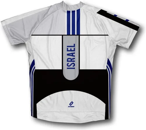 Vista 2 de Israel scudopro manga corta ciclismo Jersey para hombre