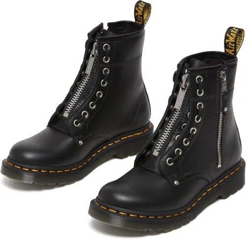 Vista 5 de Dr. Martens Botas de moda con cremallera doble 1460 para mujer