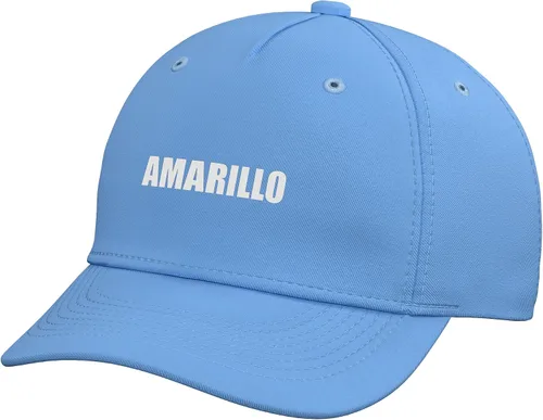 Vista 7 de Amarillo Gorra de béisbol ajustable estampada