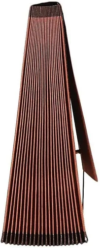 Vista 2 de Staples Archivo expandible resistente, índice A-Z, tamaño carta, cuerda roja marrón duradera con cierre de solapa Durable brown construction with
