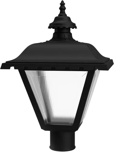 Vista 14 de KASTLITE Lámpara de poste para exteriores, se adapta a postes de lámpara de 3 pulgadas, luz de poste de linterna impermeable antioxidante, base E26