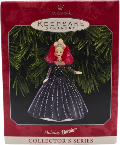 Vista 2 de Hallmark Adorno de recuerdo de la serie de coleccionistas de Barbie