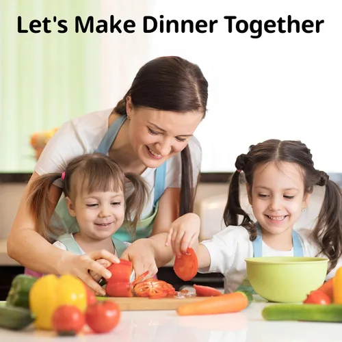 Vista 7 de Juego de 23 piezas de cuchillos para niños para cocina real, juguetes de cocina Montessori para niños pequeños, juego de cuchillos para niños