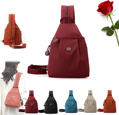 Vista 14 de Mochila convertible para mujer, impermeable, Oxford, 3 en 1, antirrobo, bolsa cruzada de viaje para viajes, Negro