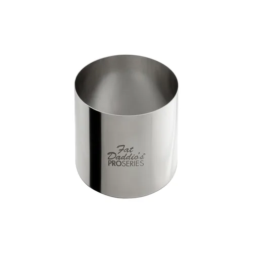 Vista 22 de Fat Daddio's Anillo redondo de acero inoxidable para pasteles y pastelería, 2 x 0.75 pulgadas