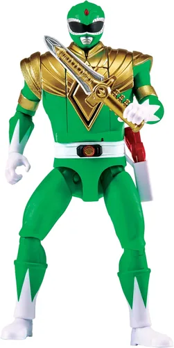 Vista 2 de Power Rangers Re-Ignition - Figura de acción de 6 pulgadas Auto Morphin, Green Ranger