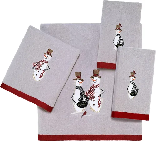 Vista 2 de Avanti Linens - Juego de 2 toallas para los dedos, algodón suave y absorbente, colección Country Friends