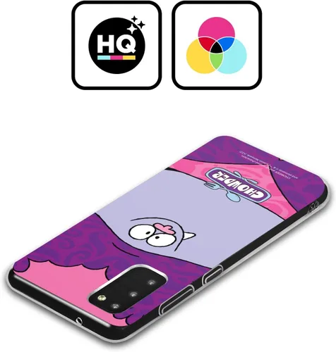 Vista 2 de Head Case Designs Funda de gel suave con licencia oficial de Chowder: serie animada con gráficos de cara completa compatible con Samsung Galaxy S21