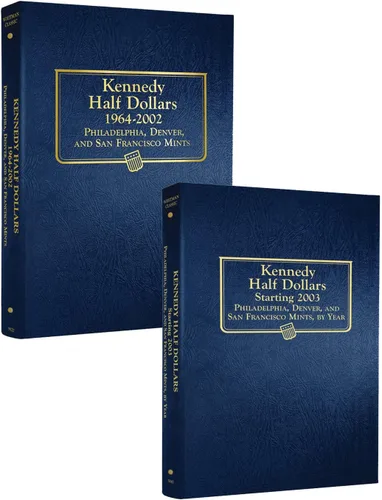 Vista 17 de Whitman US Kennedy Álbum de monedas de medio dólar 1964 - 2002 #9127