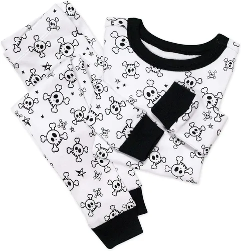 Vista 4 de HonestBaby boys Multipack 2-piece Pajamas Sleepwear Pjs 100% Organic Cotton for Infant Baby and Toddler Boys, Unisex