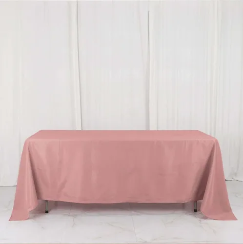 Vista 65 de Efavormart - Mantel rectangular, 60 x 102 pulgadas, resistente a las manchas y a las arrugas, lavable, mantel decorativo oblongo de tela de Amatista