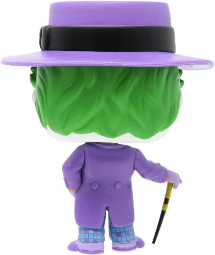 Vista 6 de POP DC Heroes: Batman 80th - Joker with Hat (1989) Funko Pop! Figura de vinilo (empaquetada con funda protectora compatible con POP Box)