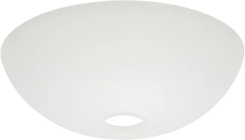 Vista 2 de LIGHTACCENTS Reemplazo de pantalla de lámpara de vidrio para lámpara de pie, vidrio esmerilado, 12 pulgadas de diámetro, apertura de 1.72 pulgadas
