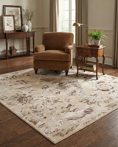 Vista 38 de Rugs.com Alfombra de la colección Finsbury, alfombra mediana de 2 x 3 pies, color beige, perfecta para salas de estar, comedores grandes, planos