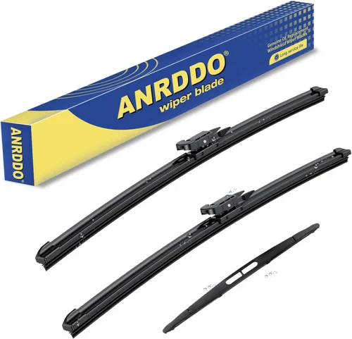 Vista 32 de ANRDDO Repuesto de limpiaparabrisas para limpiaparabrisas Jeep Wrangler