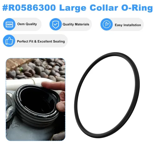 Vista 6 de RO6G R0586300 Reemplazo de sello de junta tórica de collar grande Zodiac Nature 2 Fusion, Jandy, Fusion Inground, Vision Pro Aboveground, Fusion