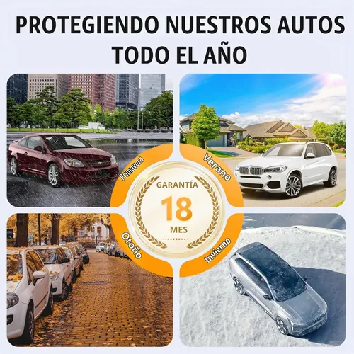 Vista 7 de Funda para coche SUV de 30 capas para automóviles, impermeable para todo tipo de clima, protección UV, resistente a la nieve, resistente al viento
