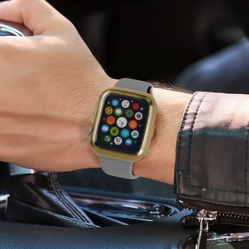 Vista 6 de ORIbox Funda ultradelgada compatible con Apple Watch Series 3 y Apple Watch Series 2, TPU HD, funda protectora completa resistente a los arañazos