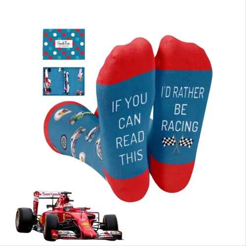 Vista 9 de Funny Socks for Men - Bowling Racing Poker Movie Lover Gifts for Teens No molestar película negro