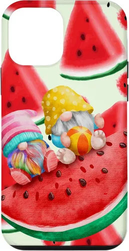 Vista 16 de Summertime with My Gnomies Watermelon Retro Beach Summer Case for iPhone 17