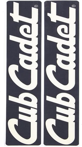 Vista 3 de CUB CADET 503-02003P Kit de calcomanías para panel de cuerpo 503-02003