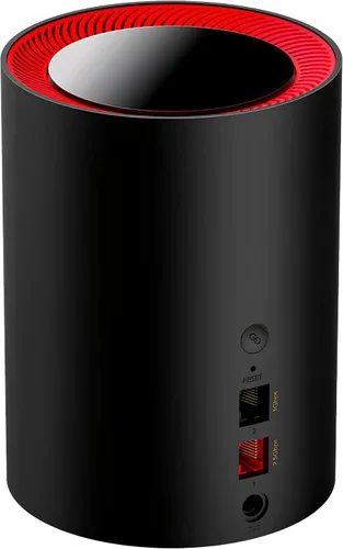 Vista 4 de Cudy AX3000 Wi-Fi 6 2.5G Mesh System, cubre hasta 4800 pies cuadrados, reemplaza el enrutador y extensor inalámbricos, soporta retorno Ethernet