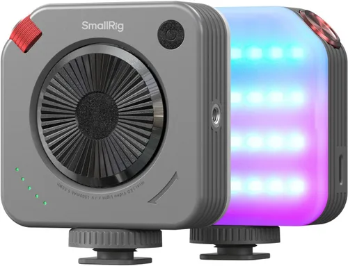 Vista 11 de SmallRig Panel de luz video de RM120 RGB LED, luz portátil de la cámara