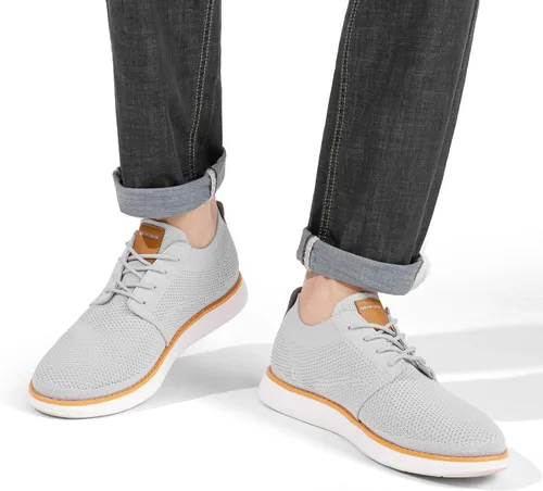 Vista 7 de Bruno Marc Zapatillas de malla para hombre Oxfords ligeras