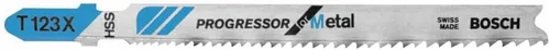 Vista 23 de Bosch T118EF100 100 piezas 3-5/8 pulgadas 11-18 TPI flexible para hojas de sierra caladora de metal con vástago en T
