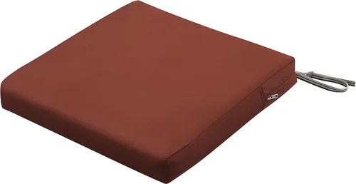 Vista 39 de Classic Accessories Ravenna - Cojín rectangular para asiento de patio, Gris topo oscuro