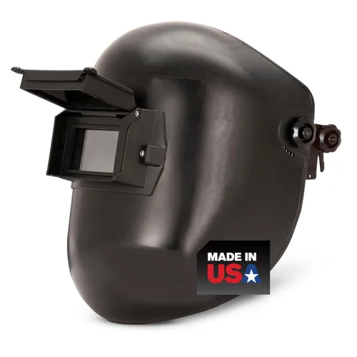 Vista 12 de Casco de soldadura PL280 de Jackson Safety para tuberías - Capucha frontal abatible de soldadura de sombra 10 - ANSI Z87.1 - Fabricado en EE. UU.