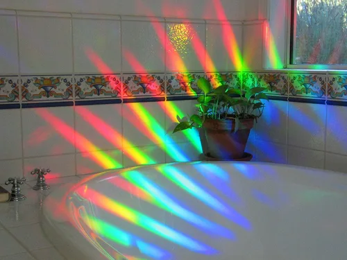 Vista 3 de Ornamento - Atrapasol para ventanas - Incluye un elemento adicional "Rainbow on Board" - Atrapasol