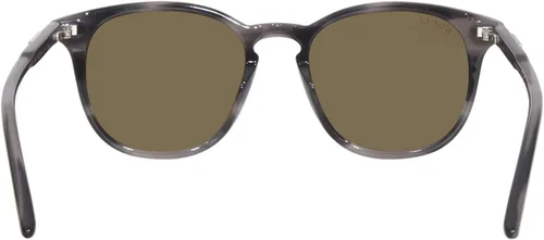 Vista 4 de Gucci GG1157S 004 GreyBrown Soft Round Mens Sunglasses
