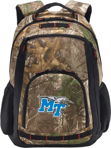 Vista 29 de Broad Bay University Logo Camo Backpack