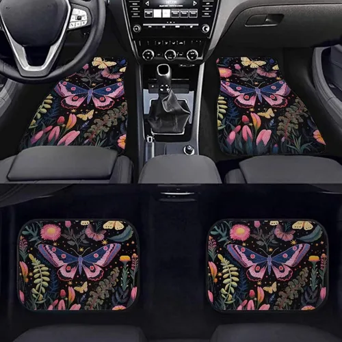 Vista 30 de Tapetes personalizados para piso de automóvil, alfombras personalizadas para piso de automóvil con tu nombre de imagen personalizado, texto, juego
