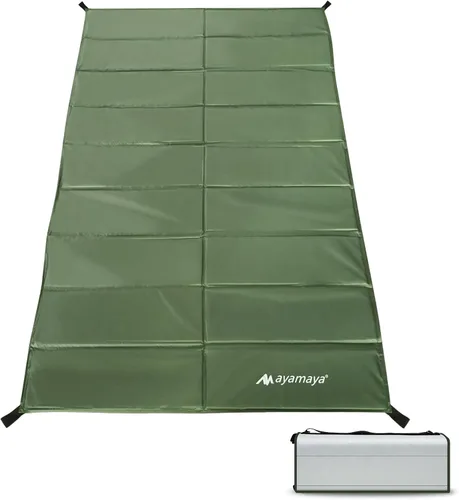 Vista 9 de Foam Sleeping Pad for Camping - AYAMAYA Foldable Camping Mattress for 1/2/3/4/5/6 Person, Extra Thick Waterproof Tent Footprint Inner Camping Mat