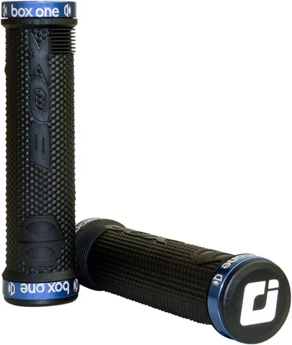 Vista 6 de Box Empuñaduras de manillar de bicicleta con bloqueo para bicicleta cómodos puños de manillar de bicicleta para BMX