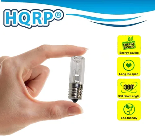 Vista 2 de HQRP Paquete de 2 bombillas compatibles con aparatos orales Philips Sonicare HX6160 HX6930 HX6932 HX6933 HX694214 HX6950 HX6952, repuesto