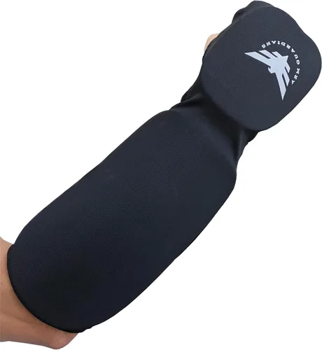 Vista 3 de Mangas acolchadas para los brazos con almohadillas superiores e inferiores para protección de manos y antebrazos, par